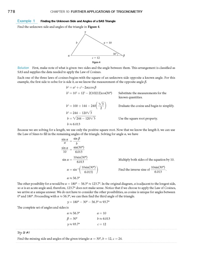 Algebra and Trigonometry - Front Matter 796